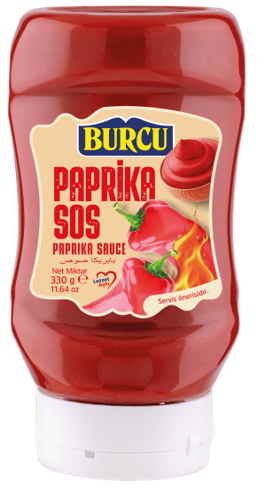 Paprika Sauce Top Down In Plastic Bottle 330g