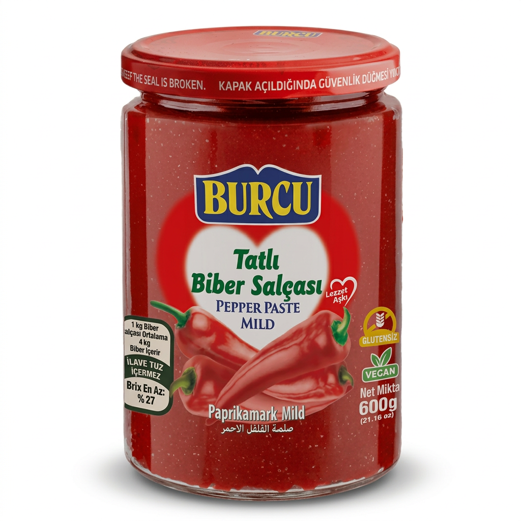 Burcu Mild Pepper Paste 600g