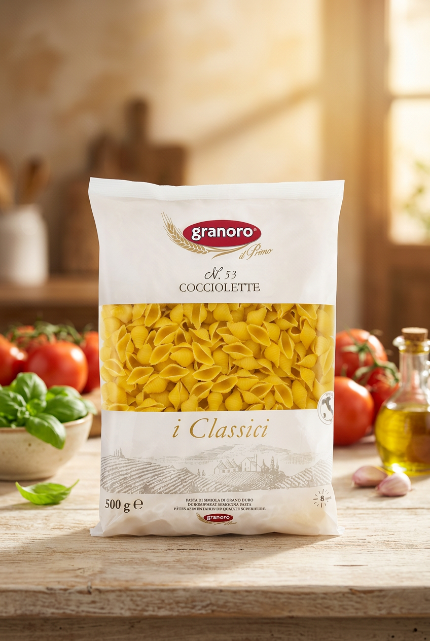 Granoro i Classici Cocciolette on an Italian kitchen background