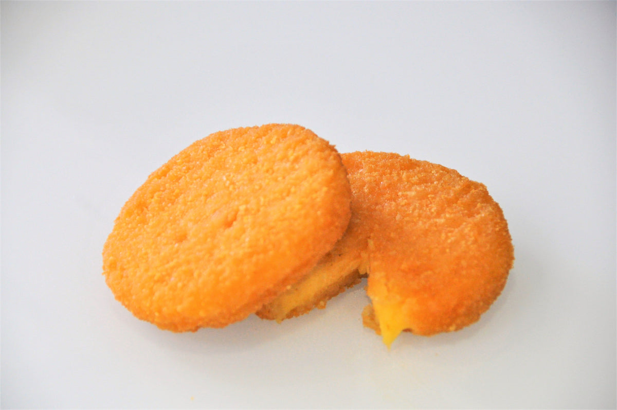 Breaded Cheddar Burger 1kg