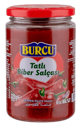Pepper Paste Hot In Glass Jar 320g