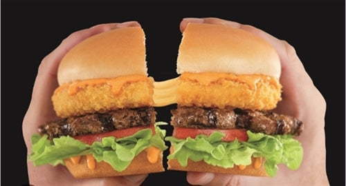 Breaded Cheddar Burger 1kg