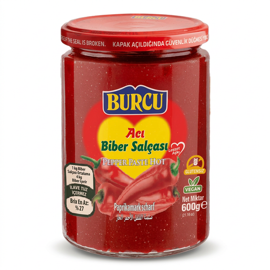 Burcu Hot Pepper Paste 600g