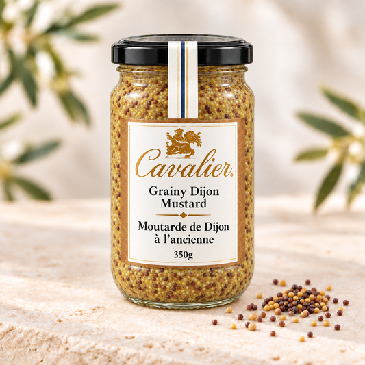 Cavalier Grainy Dijon Mustard 350g