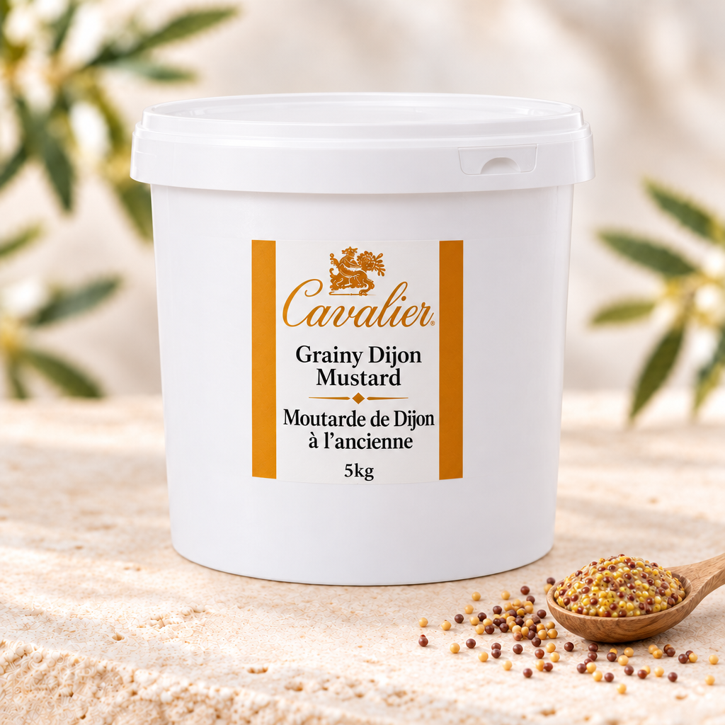 Cavalier Grainy Dijon Mustard 5kg