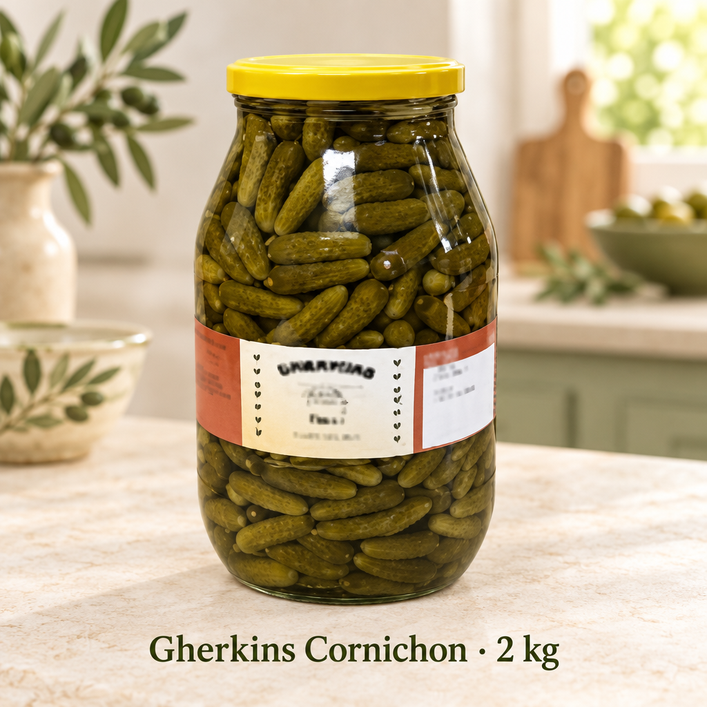 Gherkins Cornichon 2 kg jar