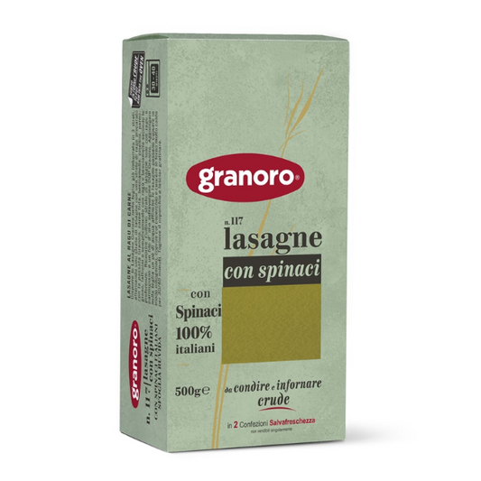 Lasagne con spinaci