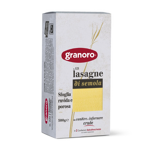 Lasagne di sola semola